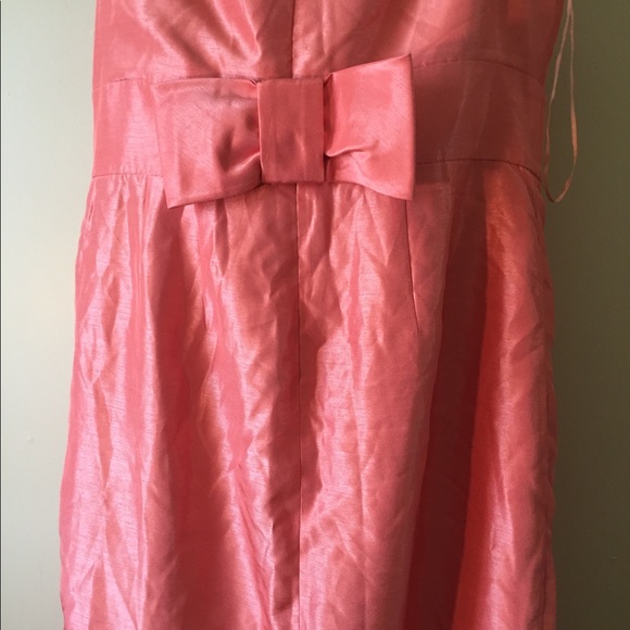 Cb rsvp Coral Orange sleeveless dress plus size14 - Picture 3 of 5